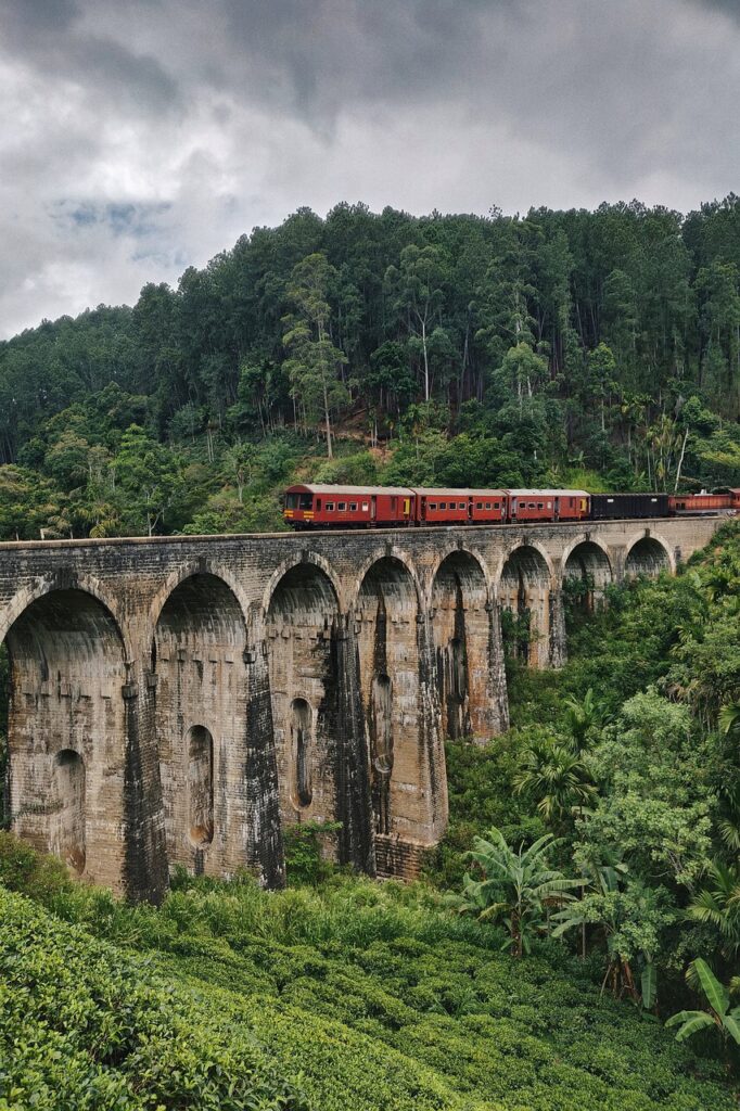Explore the places by train to get Sri Lankan wellness 